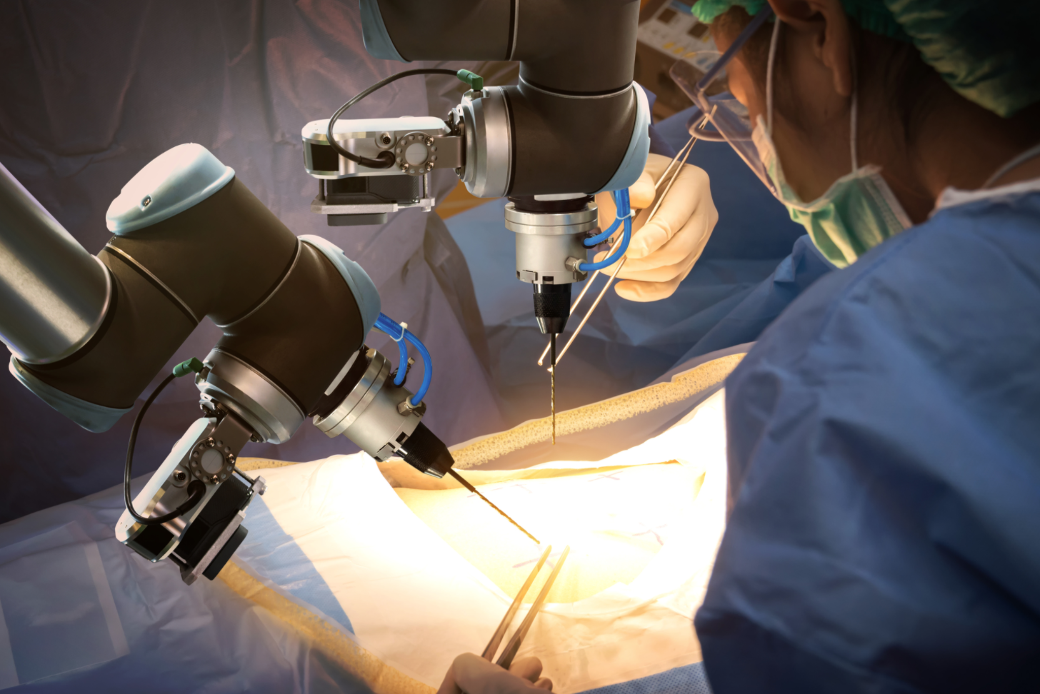 Remote-controlled surgical robots are not only more precise than the human hand, they also have a greater range of motion and can fit into smaller areas.